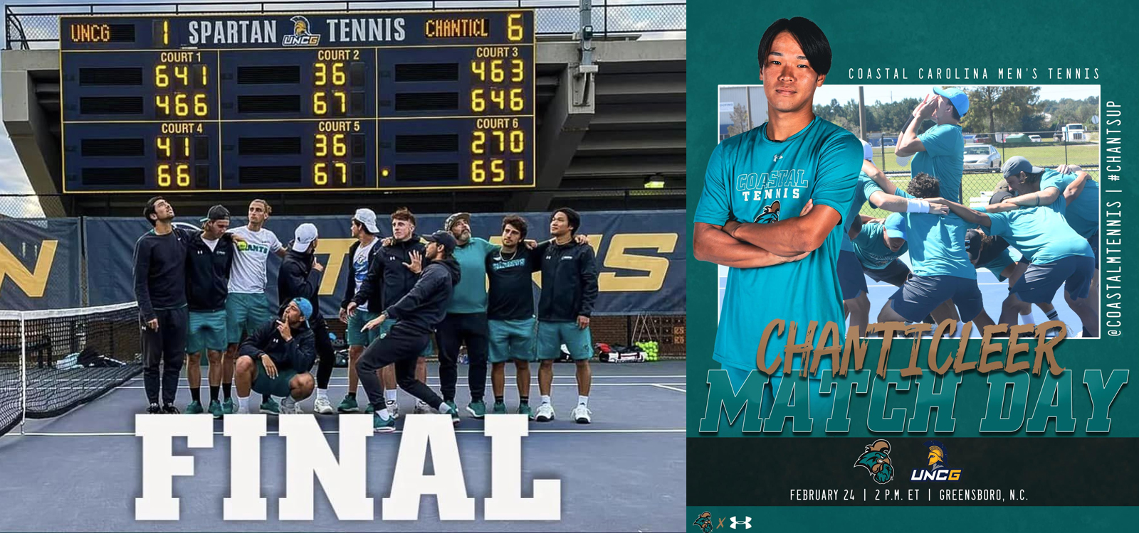 Coastal Carolina Uに編入した阿多竜也君 - i-con sports Japan