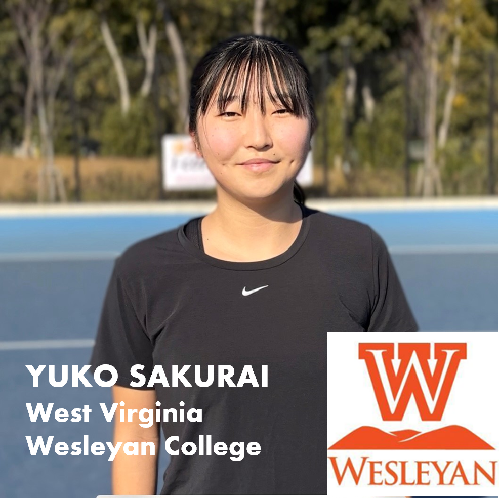 鳥取県立倉吉東高校卒業の櫻井友子さんが、ウエストバージニア・ウェズリヤン・カレッジ (NCAA Div.2) に入学決定!Congrats!🎉🎉 YUKO SAKURAI has officially signed with West Virginia Wesleyan College(WVWC)!
