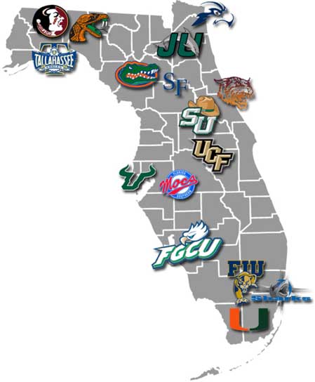 訪問予定候補大学 (NCAA Div.1, Div.2, NAIA)
・University of Florida - NCAA D1
・University of Miami - NCAA D1
・University of Central Florida - NCAA D1
・Stetson University - NCAA D1
・Florida Southern College - NCAA D2
・Saint Leo University - NCAA D2
・Palm Beach Atlantic University - NCAA D2
・University of Tampa - NCAA D2
・Florida National University - NAIA